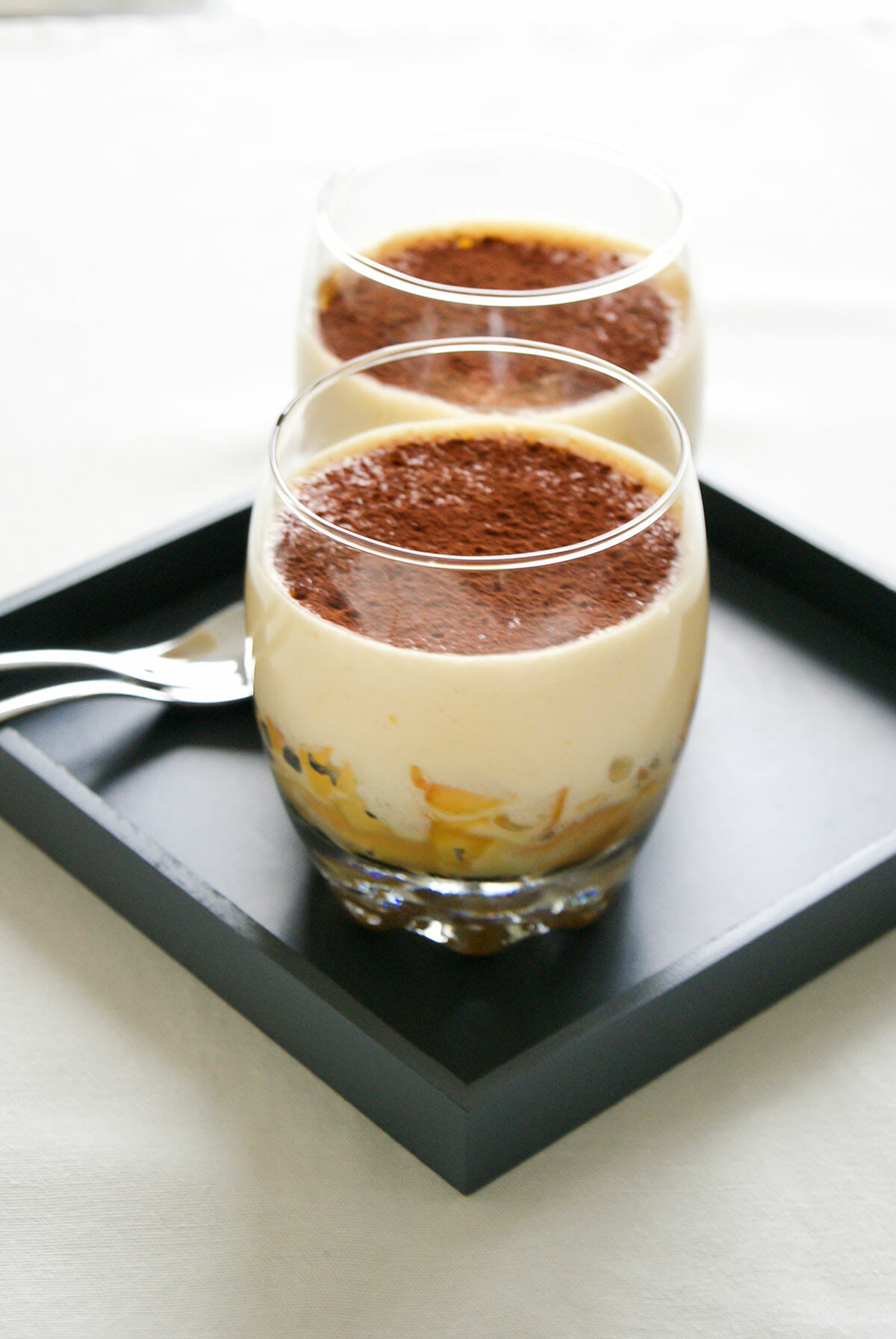 tiramisu aux peches