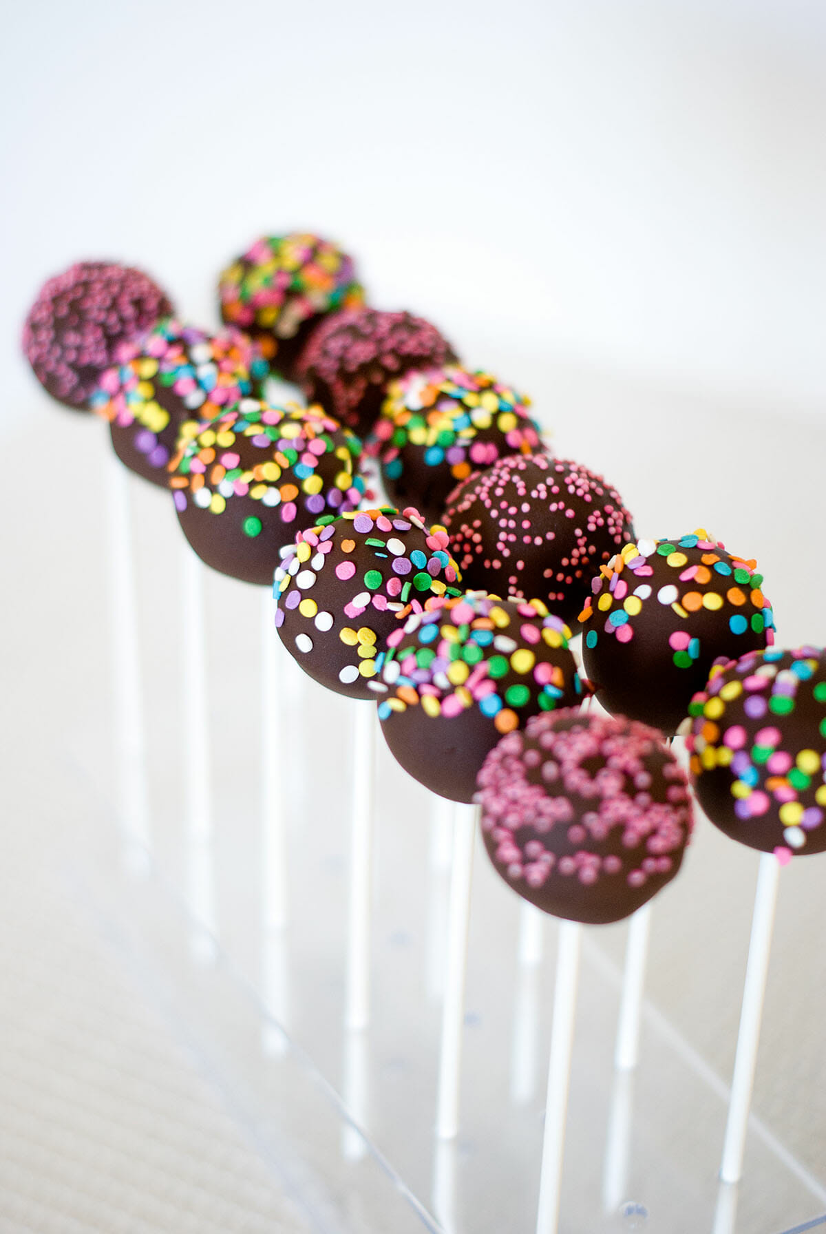 Cake pops vanille chocolat pop cakes sans moule - Lilie Bakery