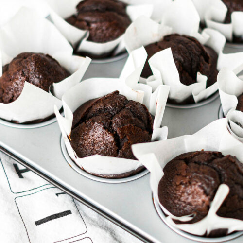 Muffins chocolat recette - Lilie Bakery