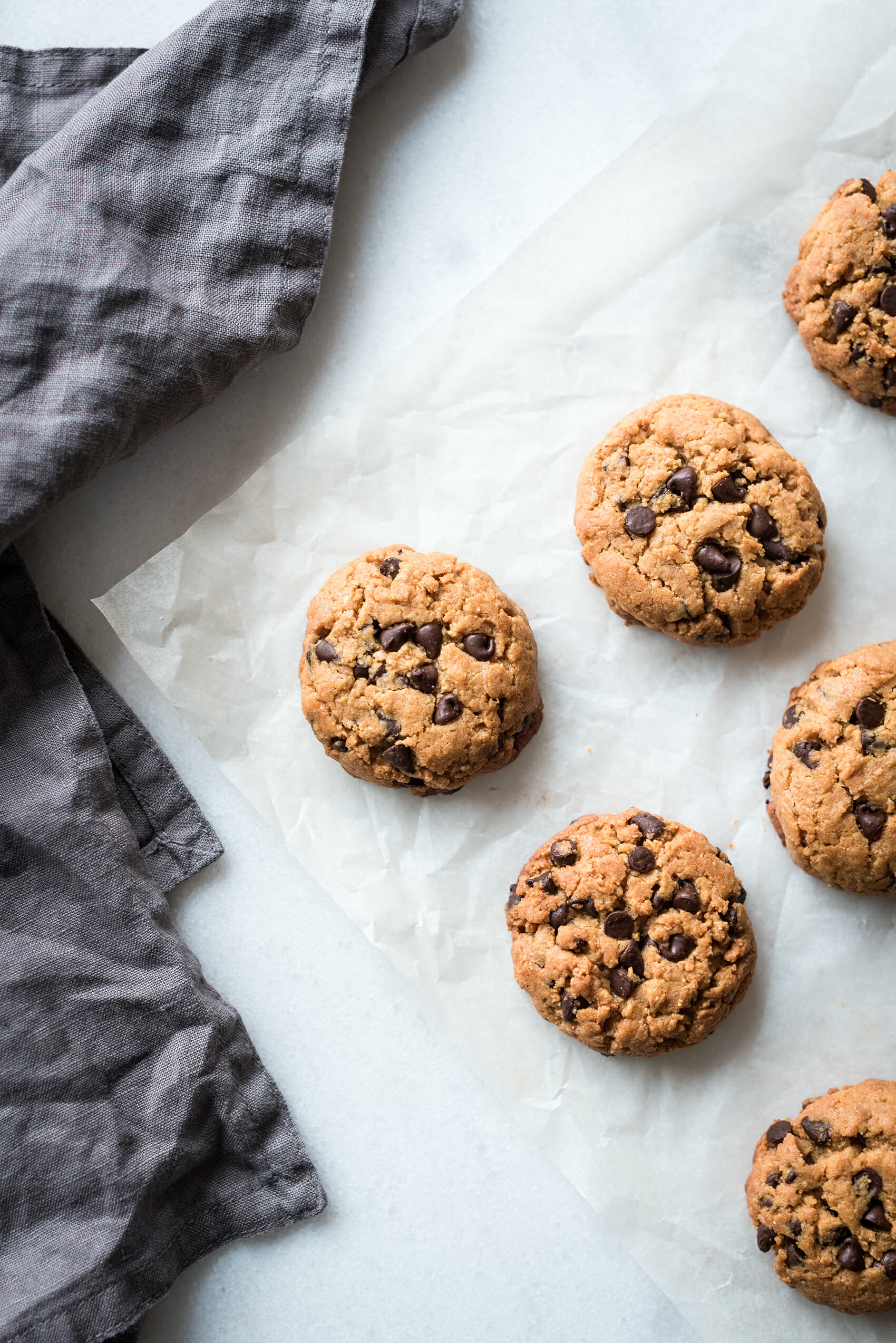 Cookies beurre de cacahuètes pépites chocolat - Lilie Bakery