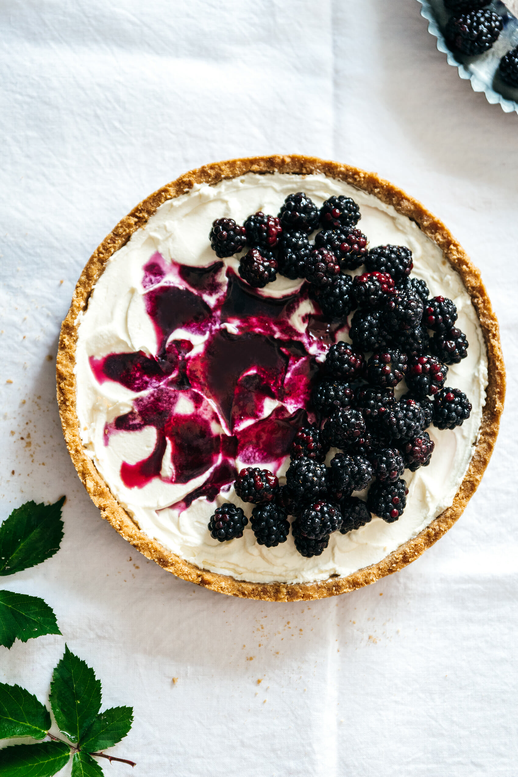 Tarte mûres citron mascarpone - Lilie Bakery