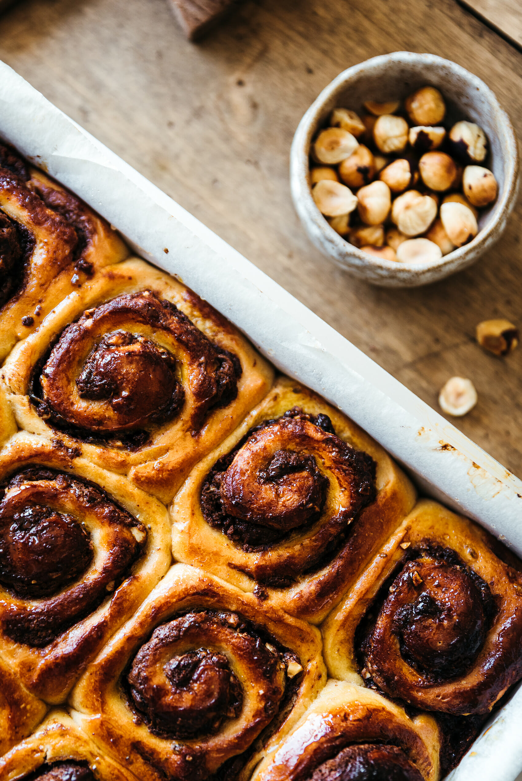 Chocolate-hazelnut rolls - Lilie Bakery
