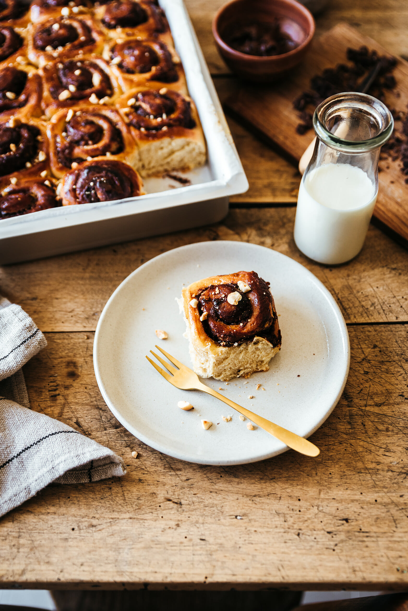 Chocolate-hazelnut rolls - Lilie Bakery