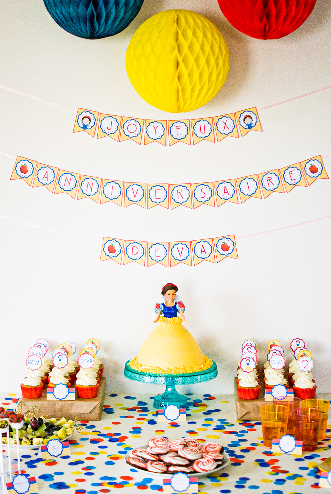 Anniversaire princesse gâteau - Lilie Bakery