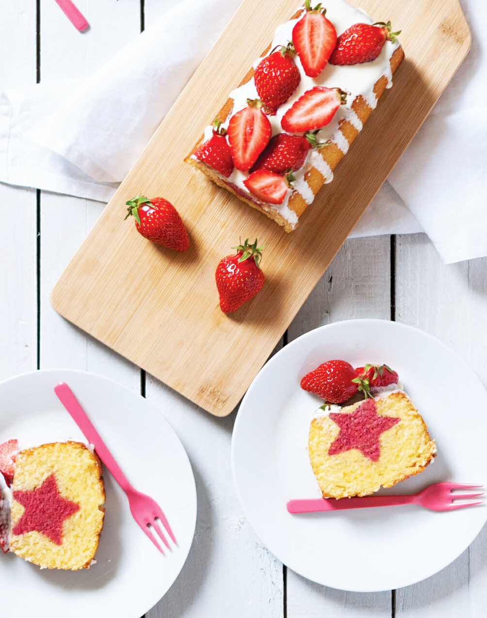 Star cake recipe - Lilie Bakery