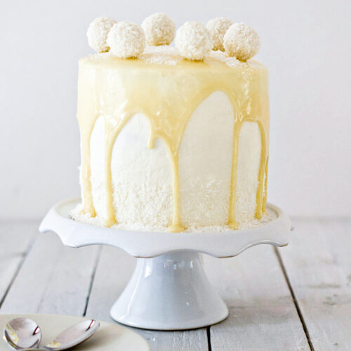 Gâteau raffaello recette - Lilie Bakery