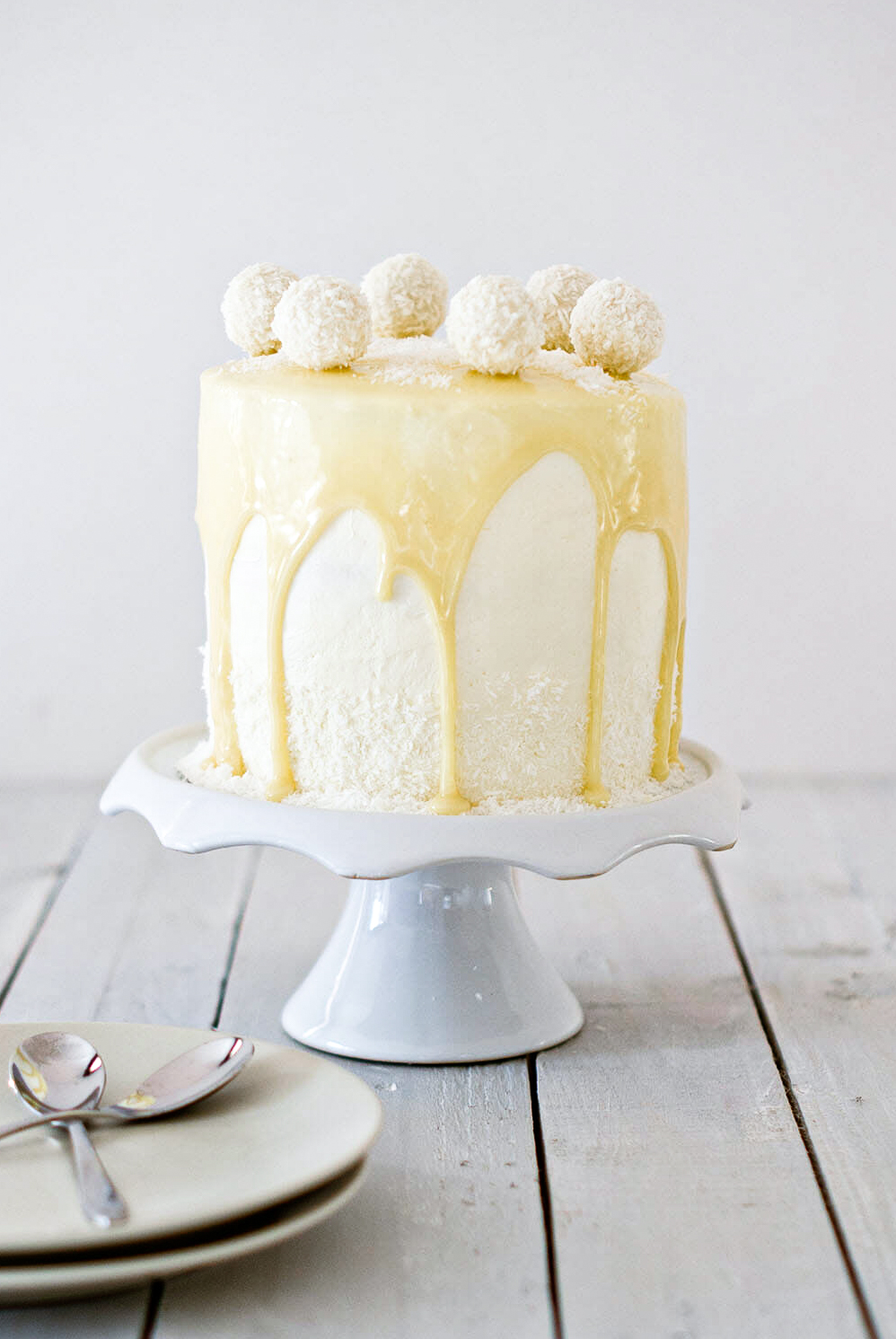 G&acirc;teau raffaello recette - Lilie Bakery