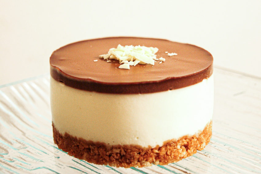 Mini Bavarois Vanille Chocolat La Recette Facile - Lilie Bakery