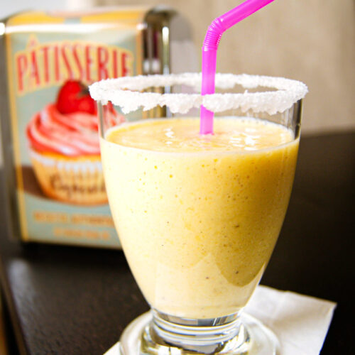 Smoothie mangue banane - Lilie Bakery