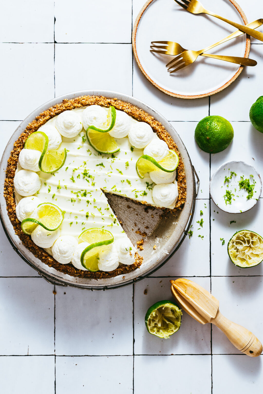 No-Bake Key Lime Pie - Lilie Bakery