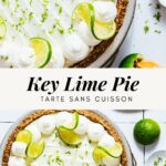 No-bake key lime pie lime pie - lilie bakery