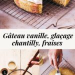 G&acirc;teau &agrave; la vanille chantilly mascarpone fraises - Lilie Bakery