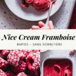 Nice cream banane framboise - Lilie Bakery