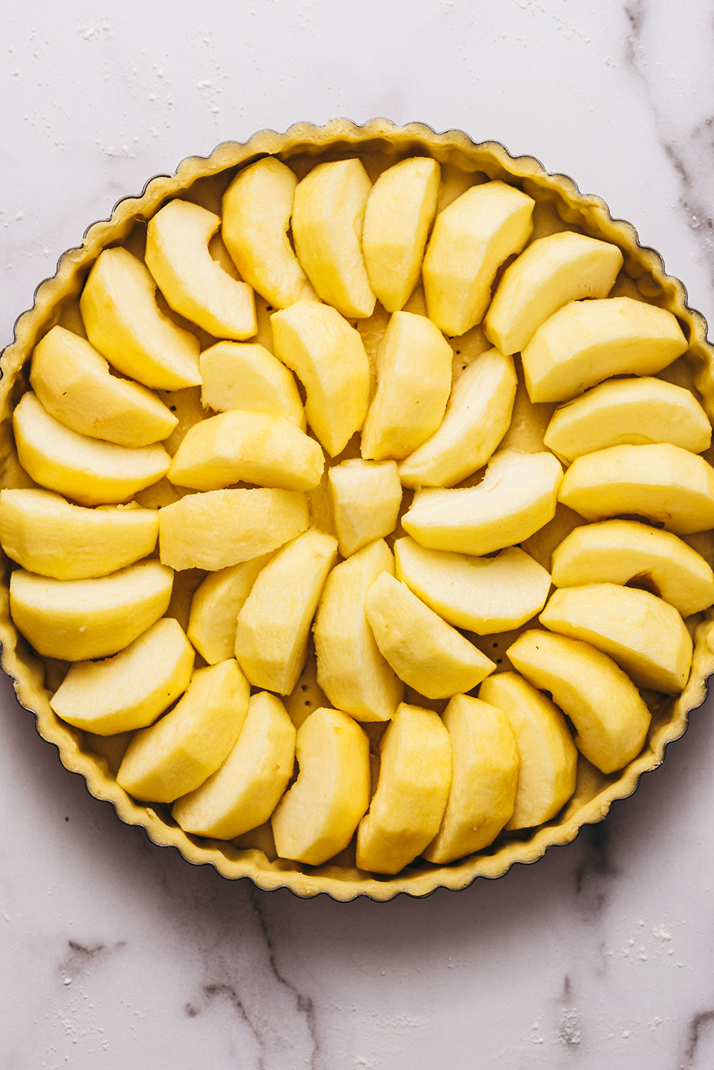 Tarte aux pommes normande - Lilie Bakery