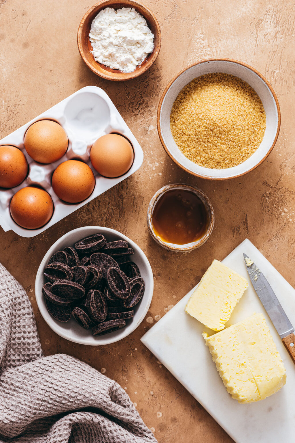 Ingrédients recette fondant baulois - Lilie Bakery