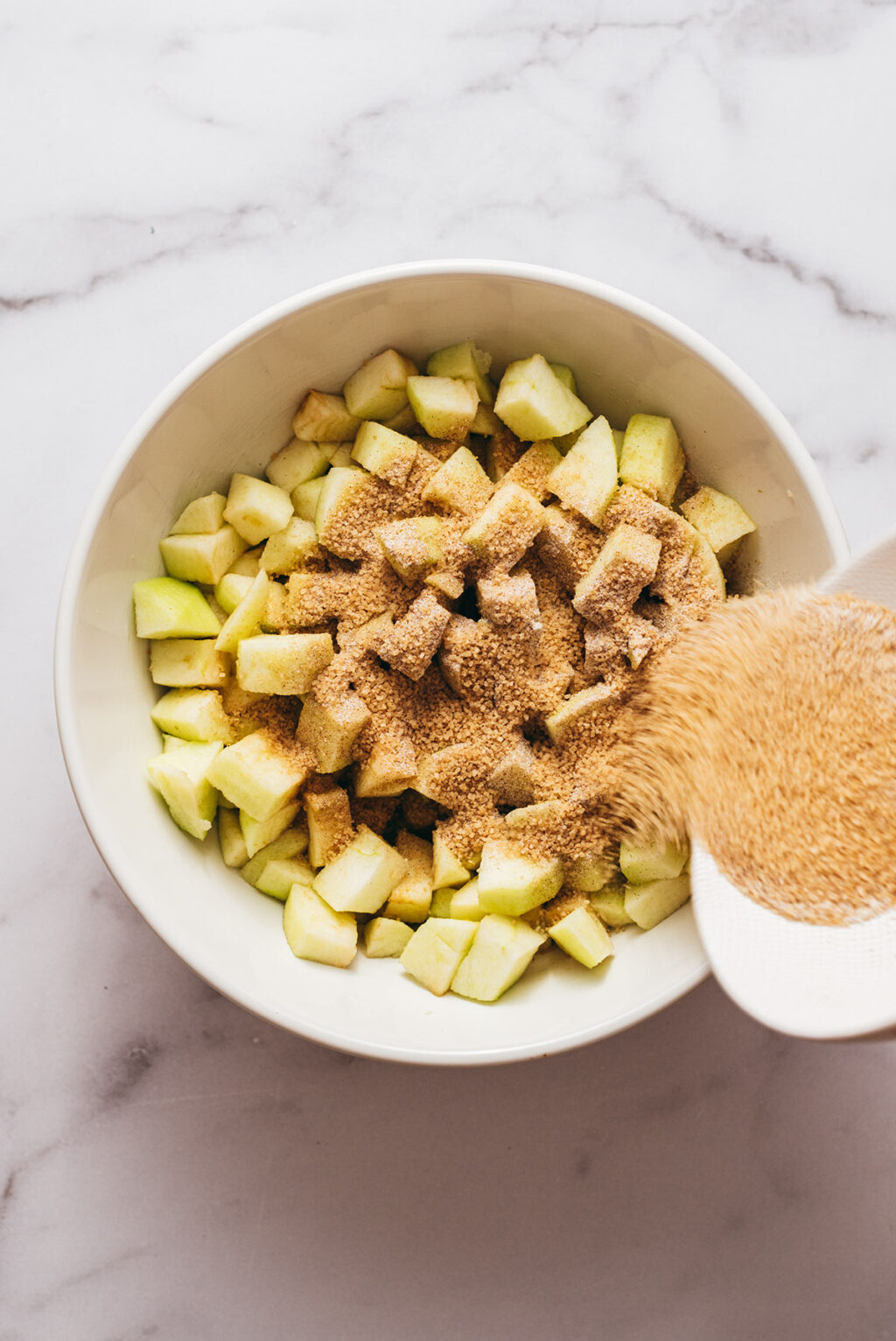 Pommes pour crumble Lilie Bakery