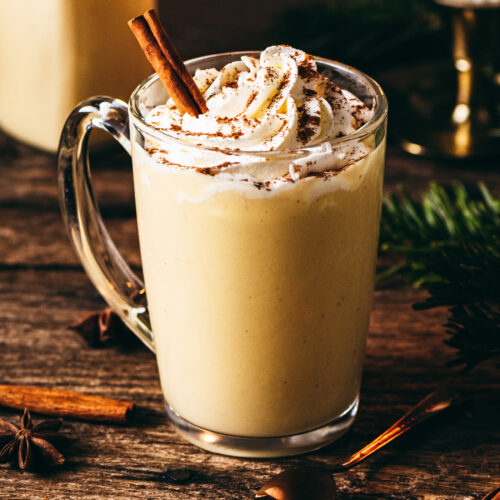 Recette lait de poule eggnog - Lilie Bakery