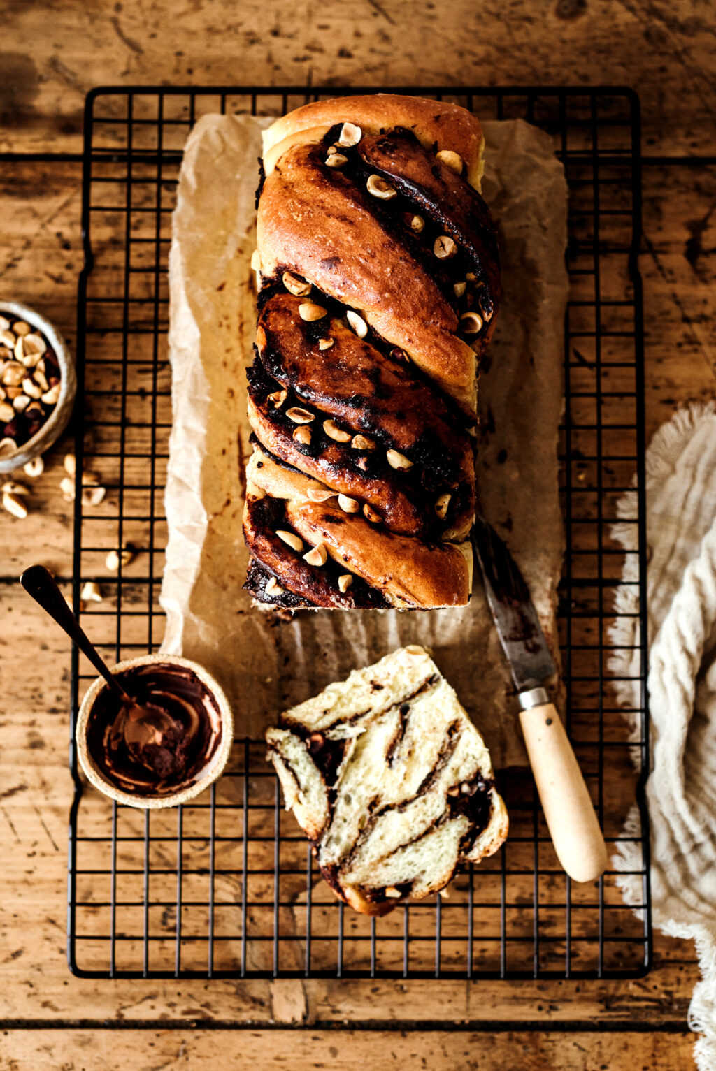 Recette babka chocolat noisette - Lilie Bakery