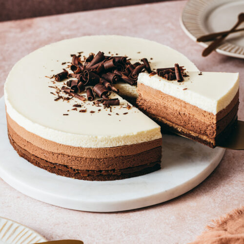 Dessert recipe 3 crispy chocolates - Lilie Bakery