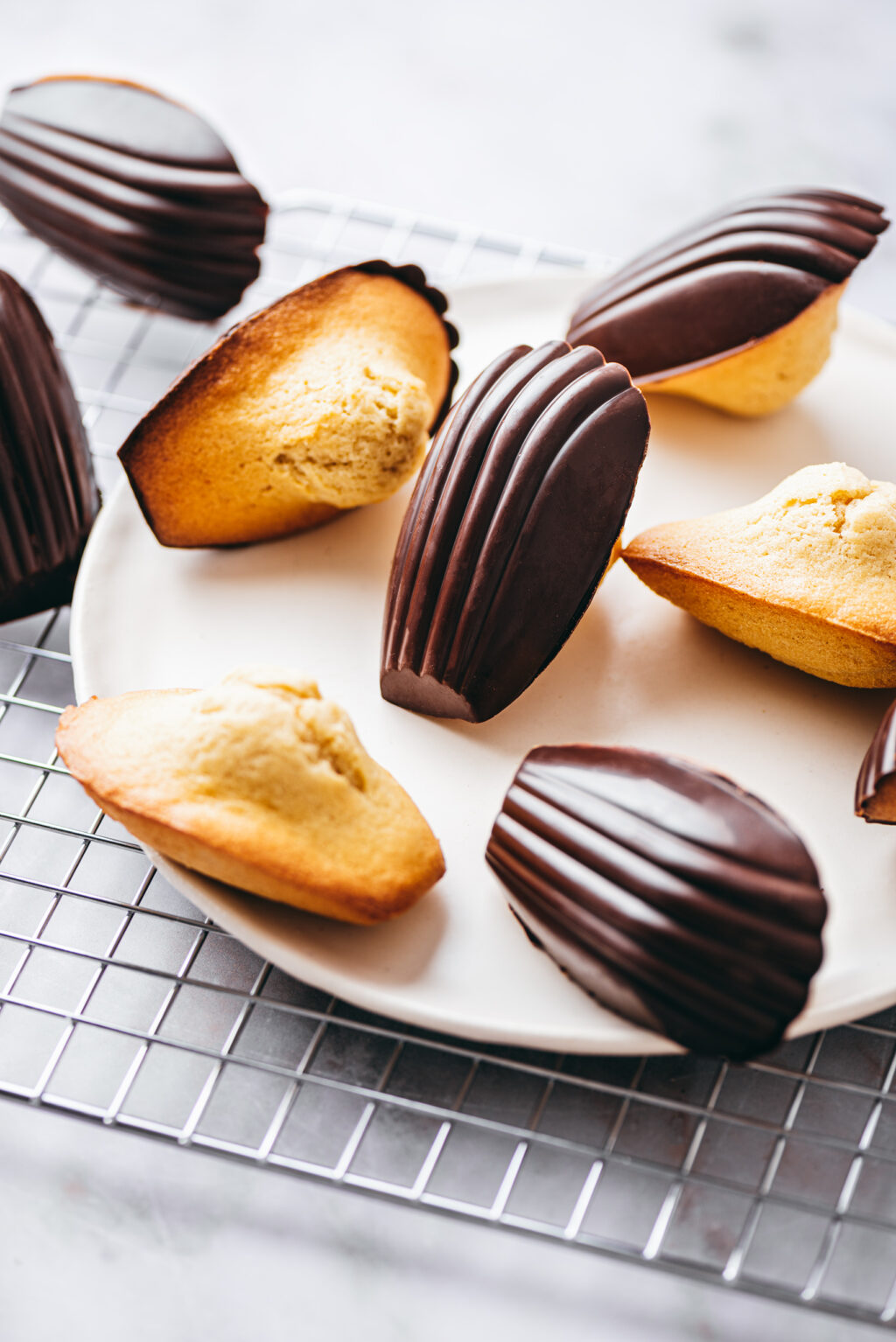 Madeleines chocolat - Lilie Bakery