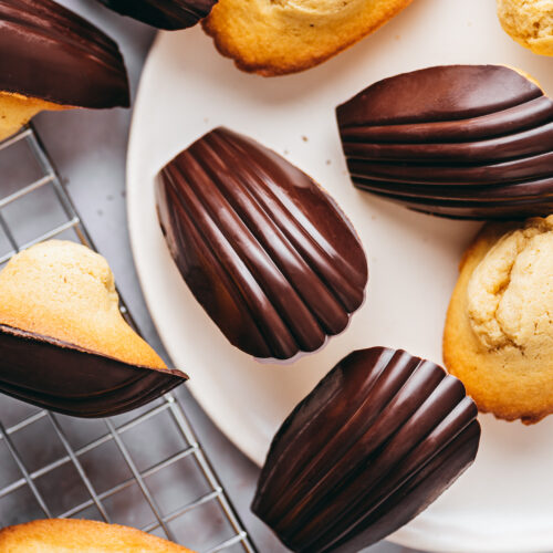 Recette madeleines chocolat - Lilie Bakery