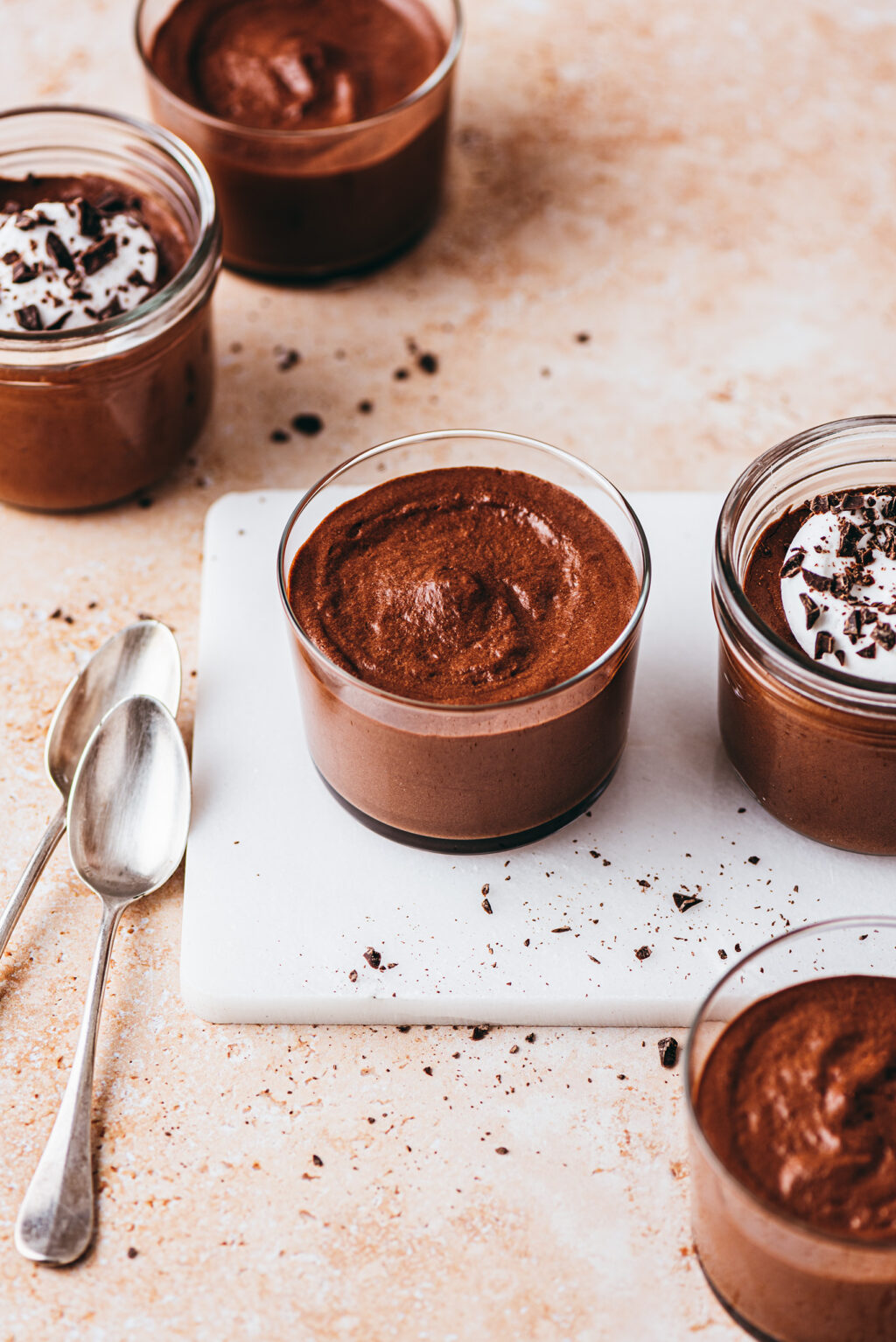 Mousse au chocolat vegan sans oeuf - Lilie Bakery