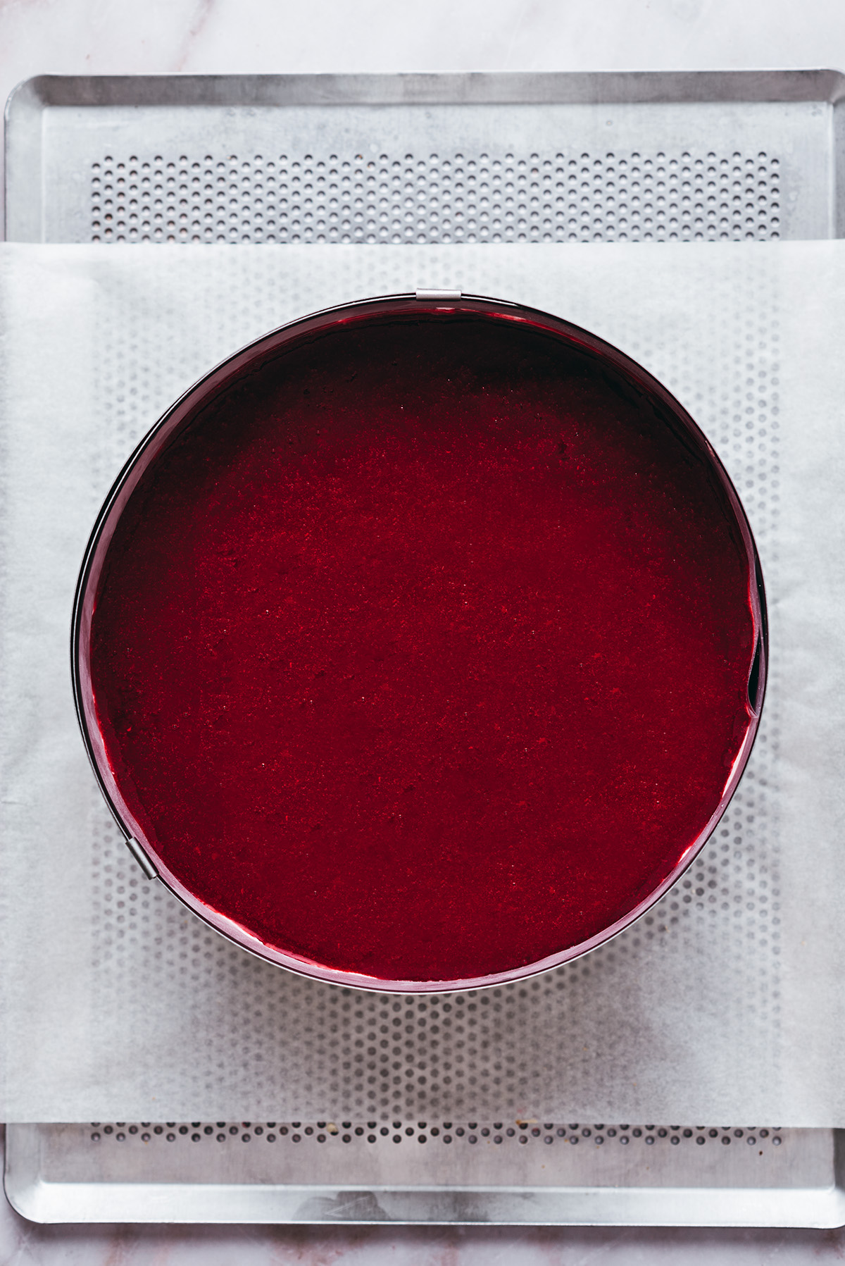 Nappage framboise - Lilie Bakery