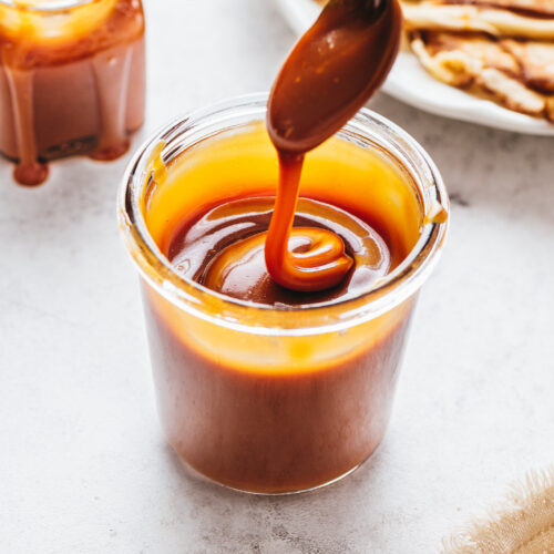 Homemade salted butter caramel recipe - Lilie Bakery