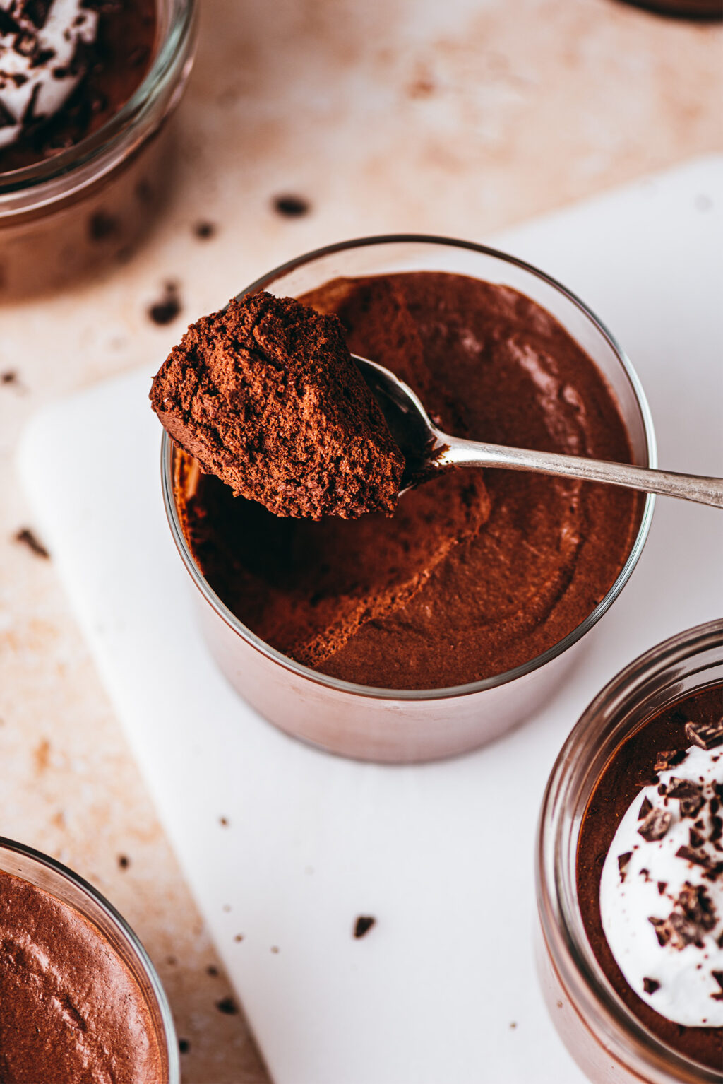 Recette mousse au chocolat sans oeuf - Lilie Bakery