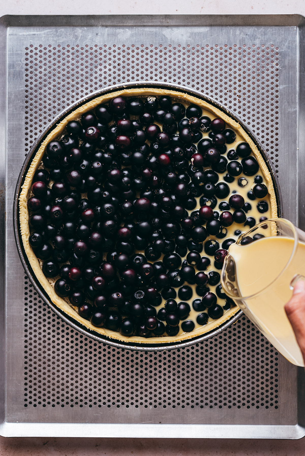 Garniture tarte myrtille - Lilie Bakery