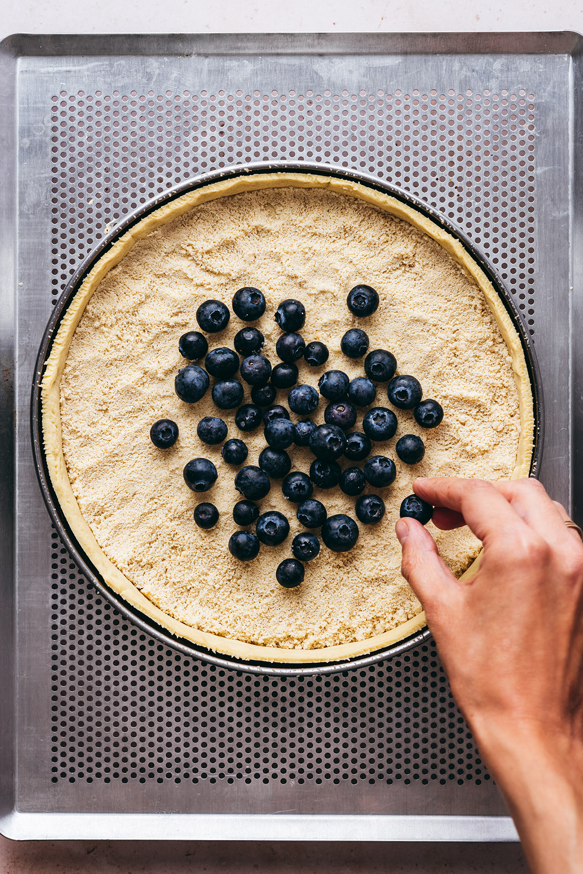 Pas à pas tarte aux myrtilles - Lilie Bakery