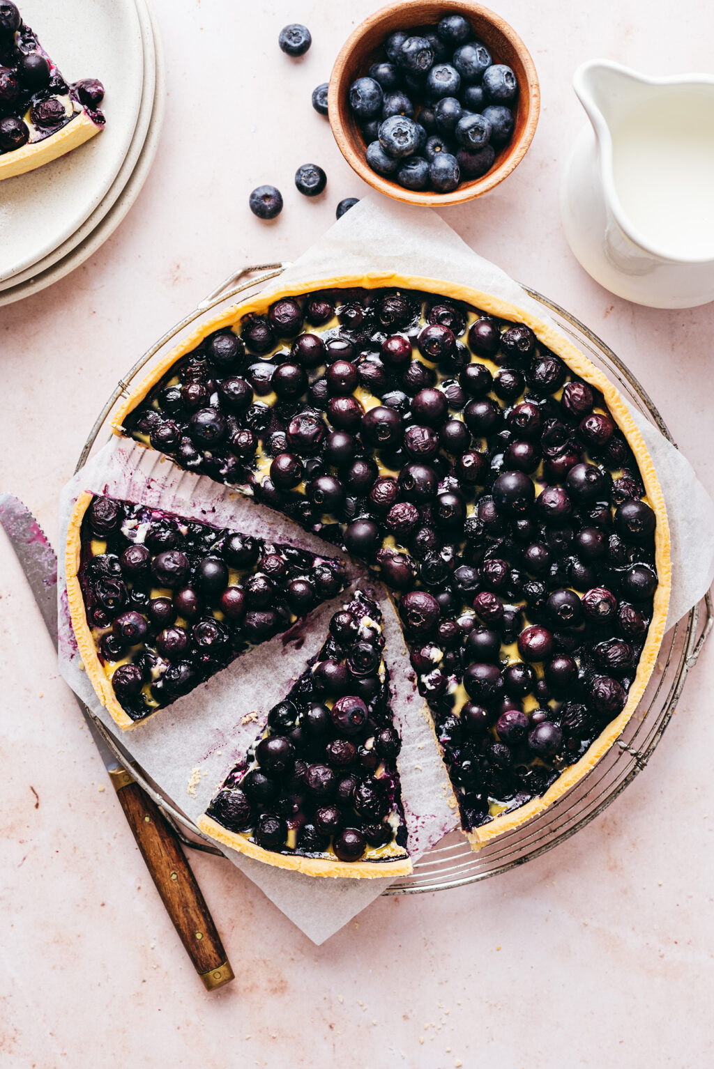 Tarte myrtille - Lilie Bakery