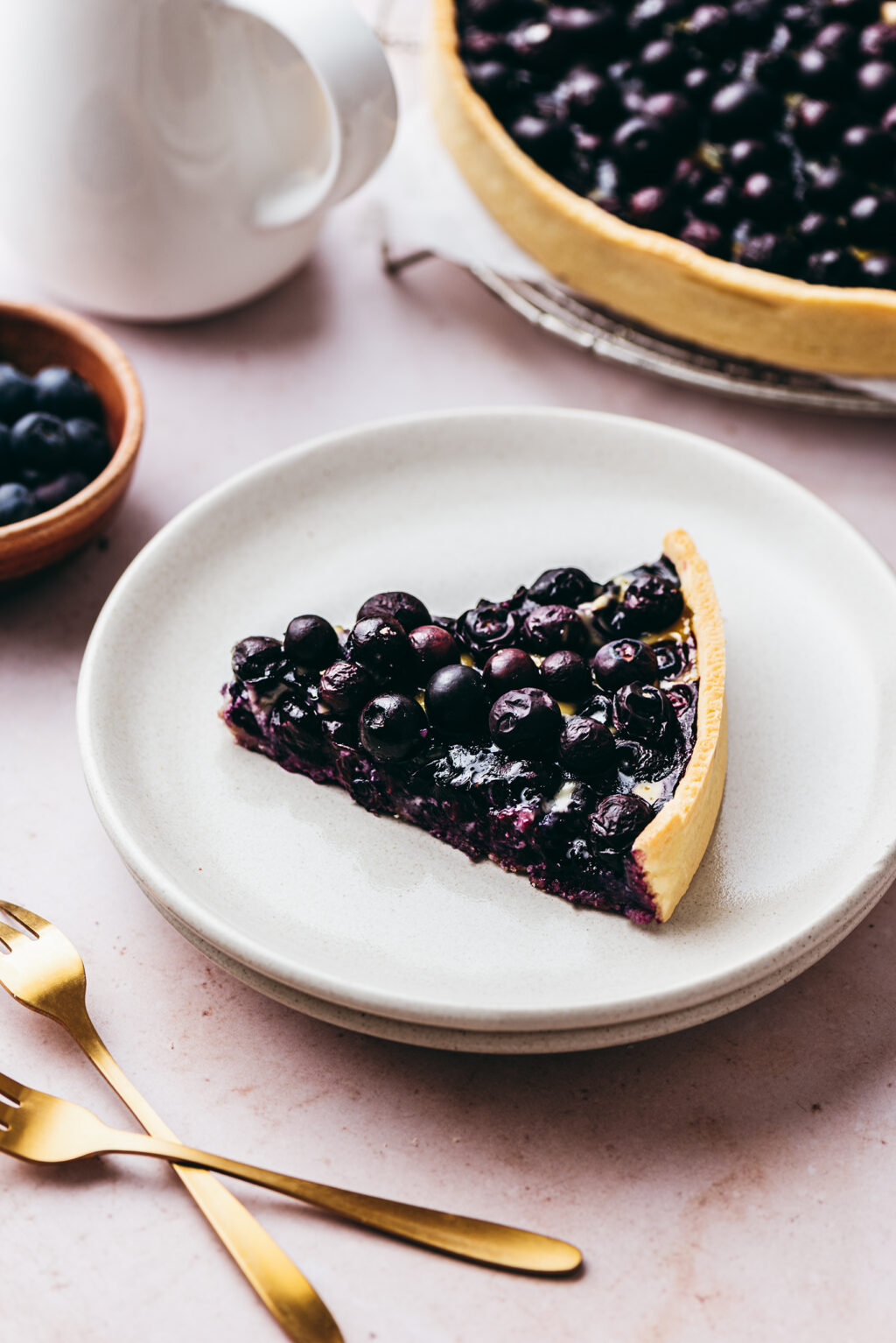 Tarte myrtilles - Lilie Bakery