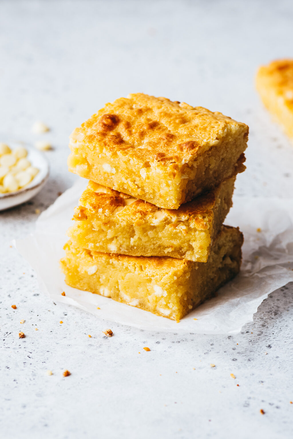 Brownie chocolat blanc pépites - Lilie Bakery