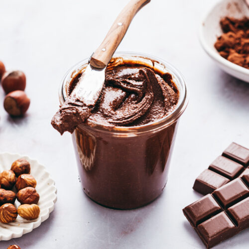 Recette nutella maison pâte à tartiner - Lilie Bakery