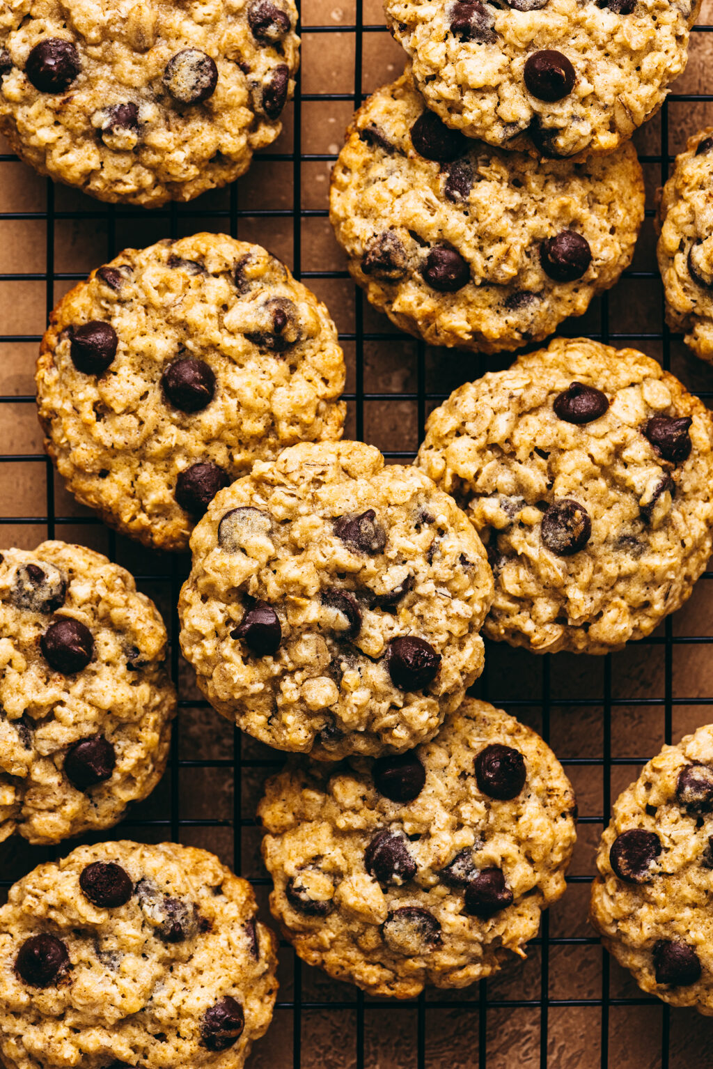 Recette cookies flocons d'avoine chocolat - Lilie Bakery
