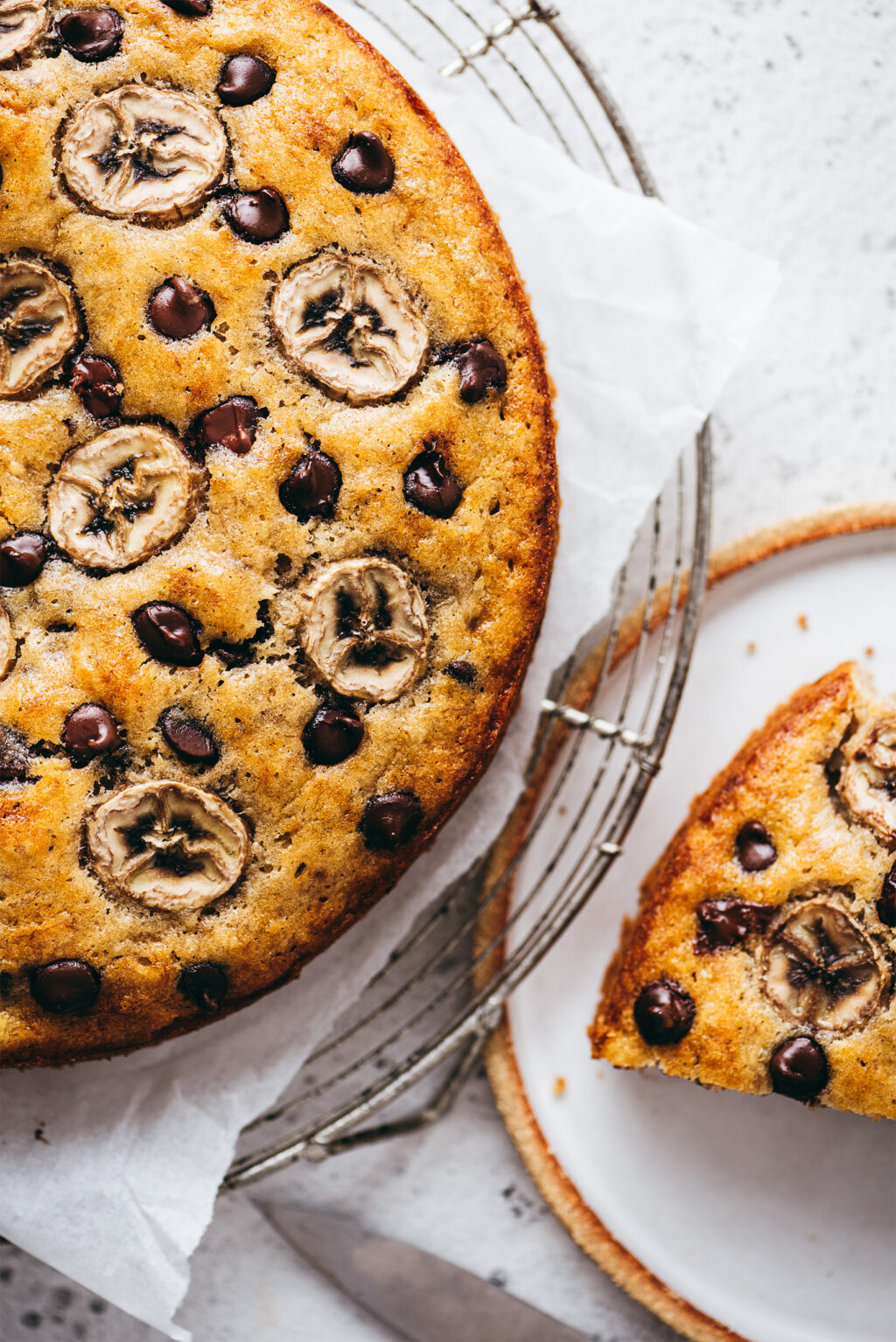 Gâteau chocolat banane facile - Lilie Bakery