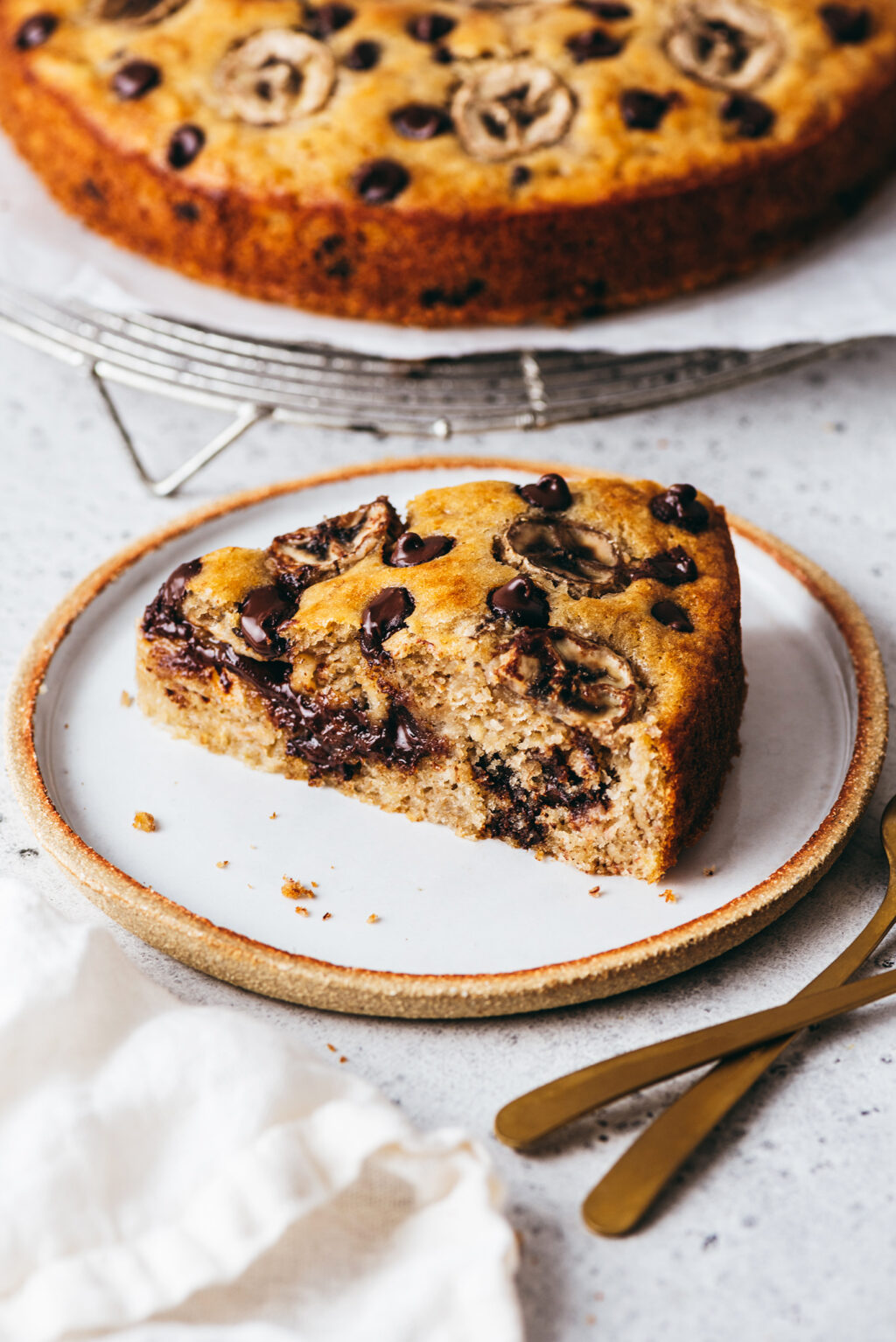 Gateau banane chocolat moelleux - Lilie Bakery