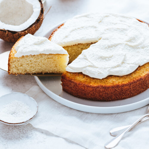 Recette gâteau noix de coco - Lilie Bakery