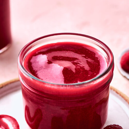 Coulis de framboise rapide - Lilie Bakery