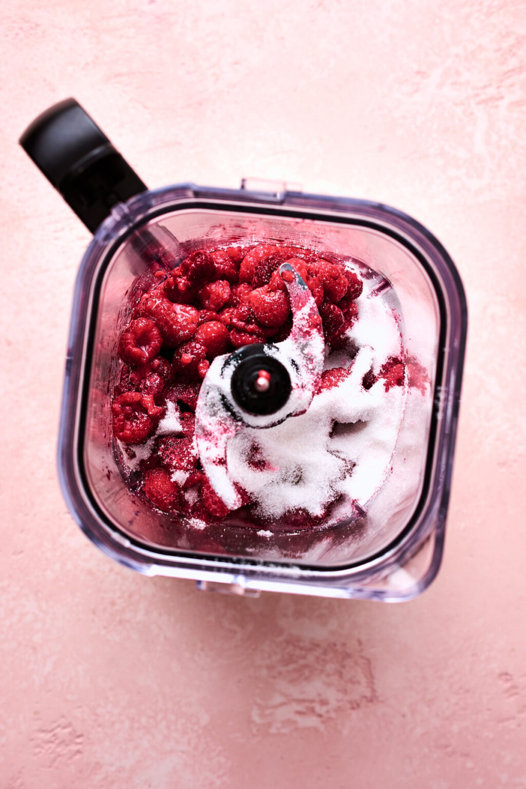 Coulis framboise blender - Lilie Bakery