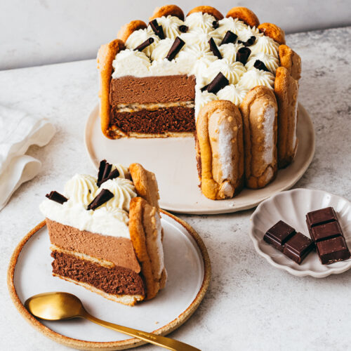 Charlotte au chocolat - Lilie Bakery