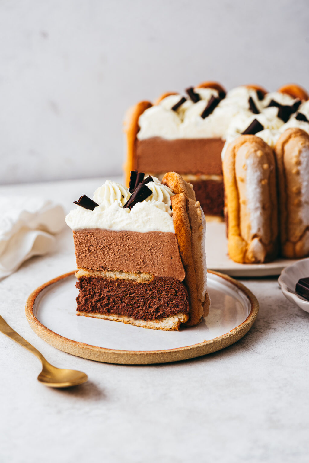 Charlotte chocolat - Lilie Bakery