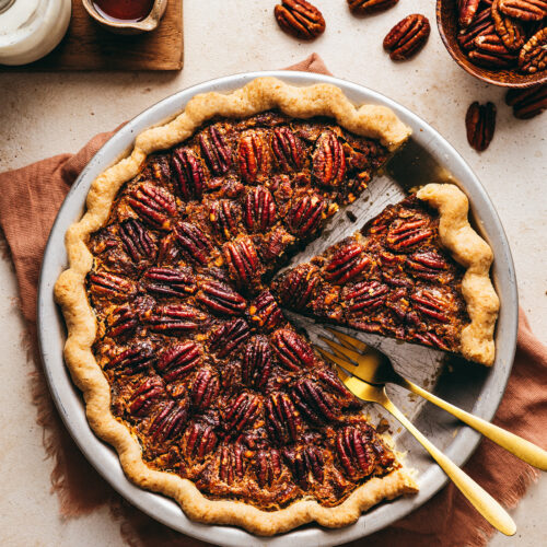 Recette pecan pie facile - Lilie Bakery