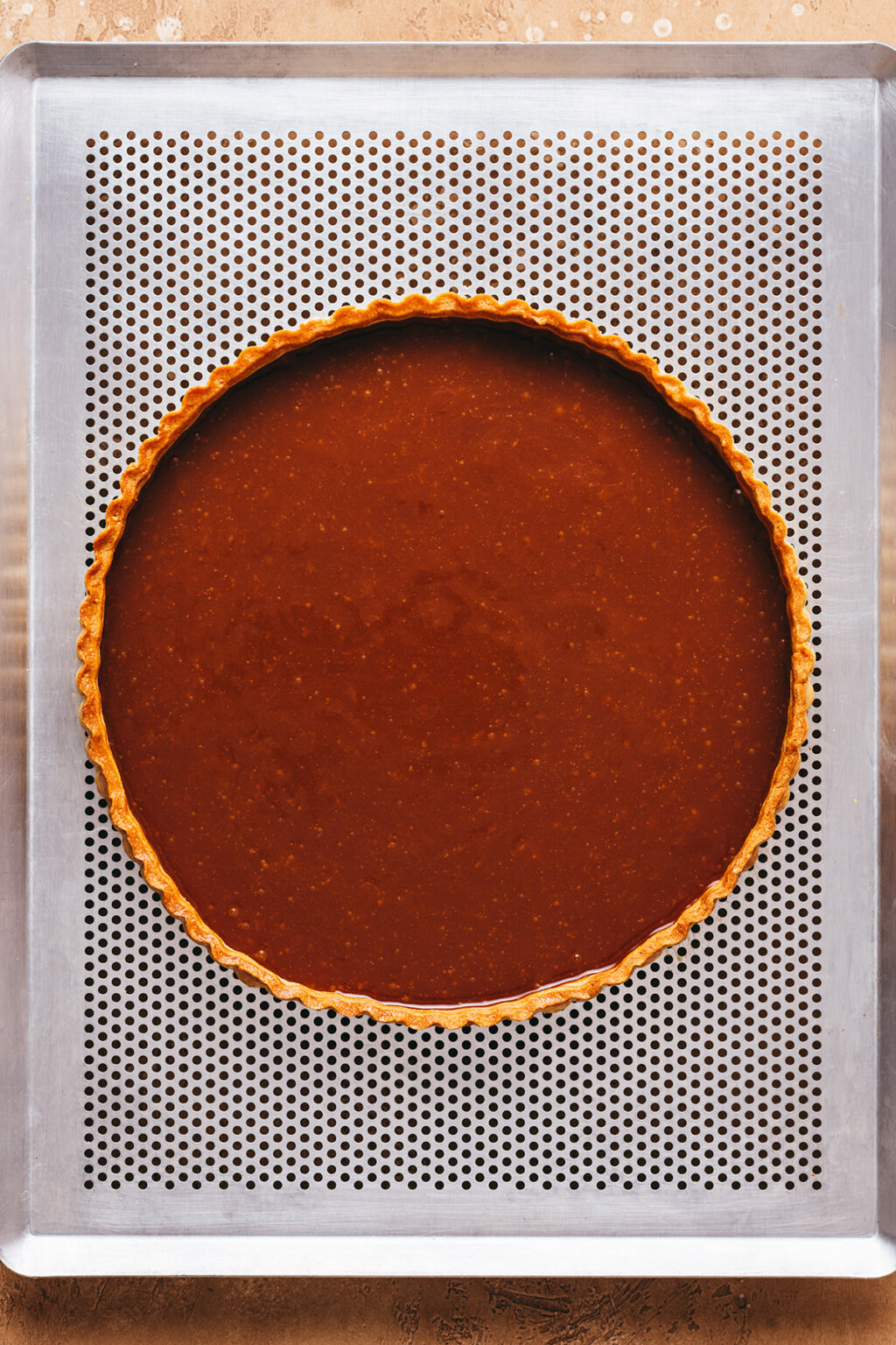 Caramel tart - Lilie Bakery