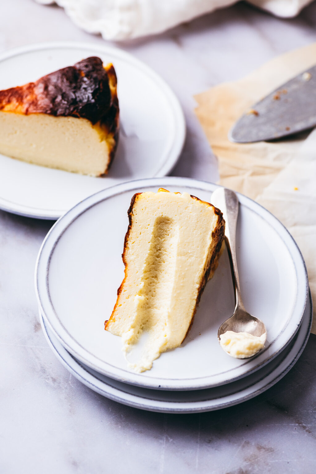 Cheesecake basque burnt - Lilie Bakery