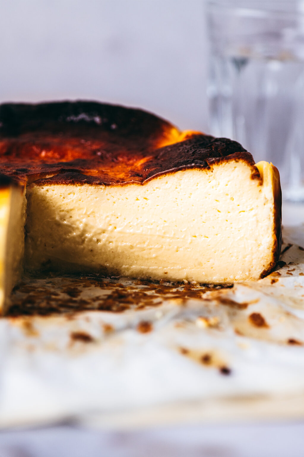 Cheesecake basque facile - Lilie Bakery