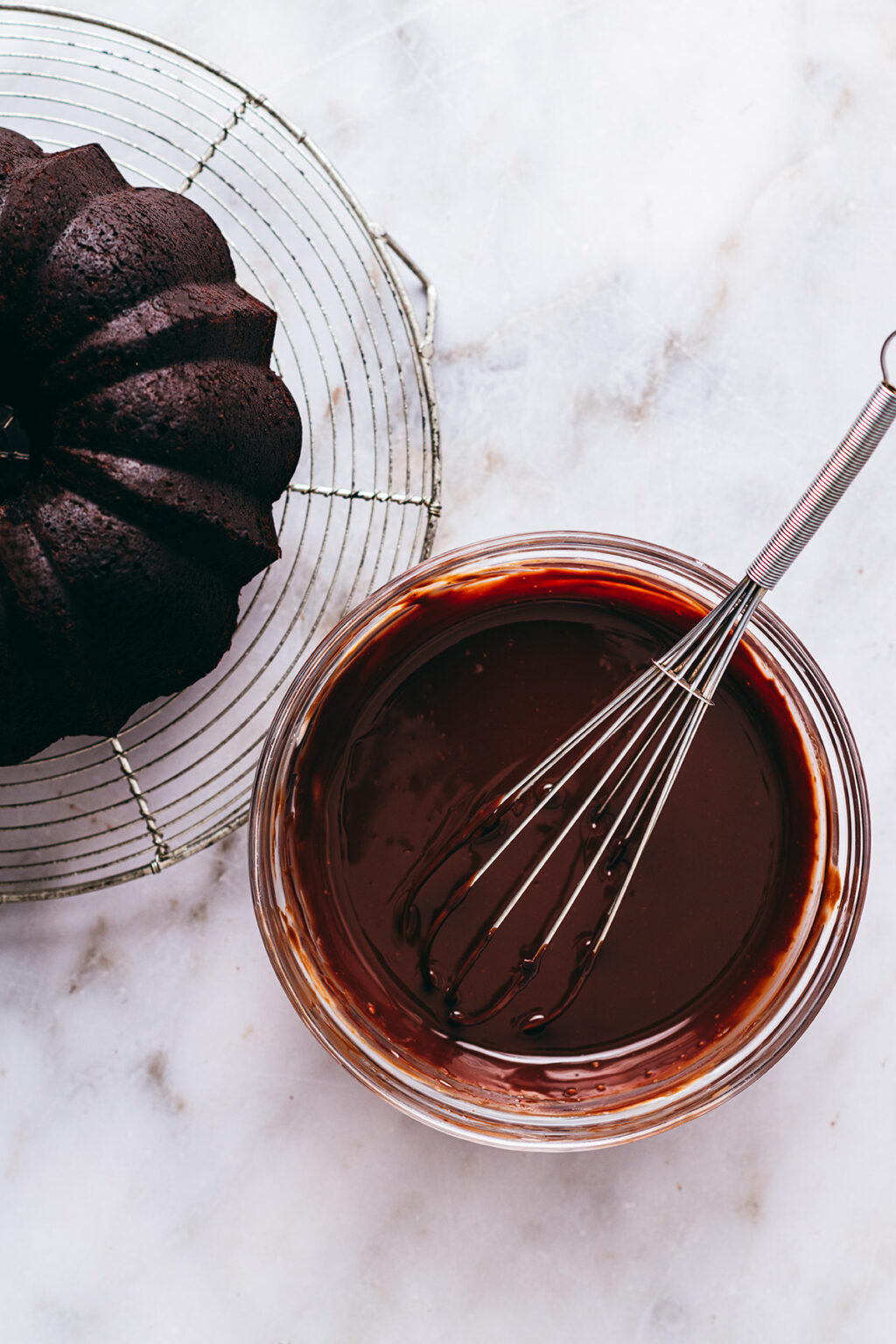Ganache chocolat pour gâteau - Lilie Bakery