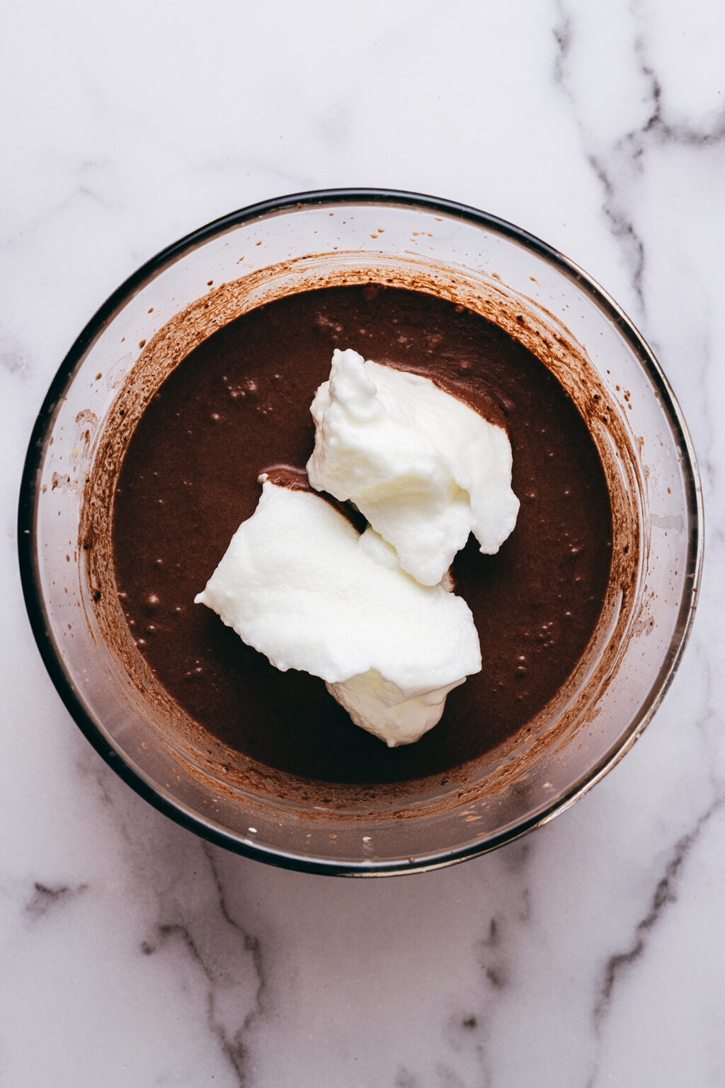 Adding snow whites - Lilie Bakery