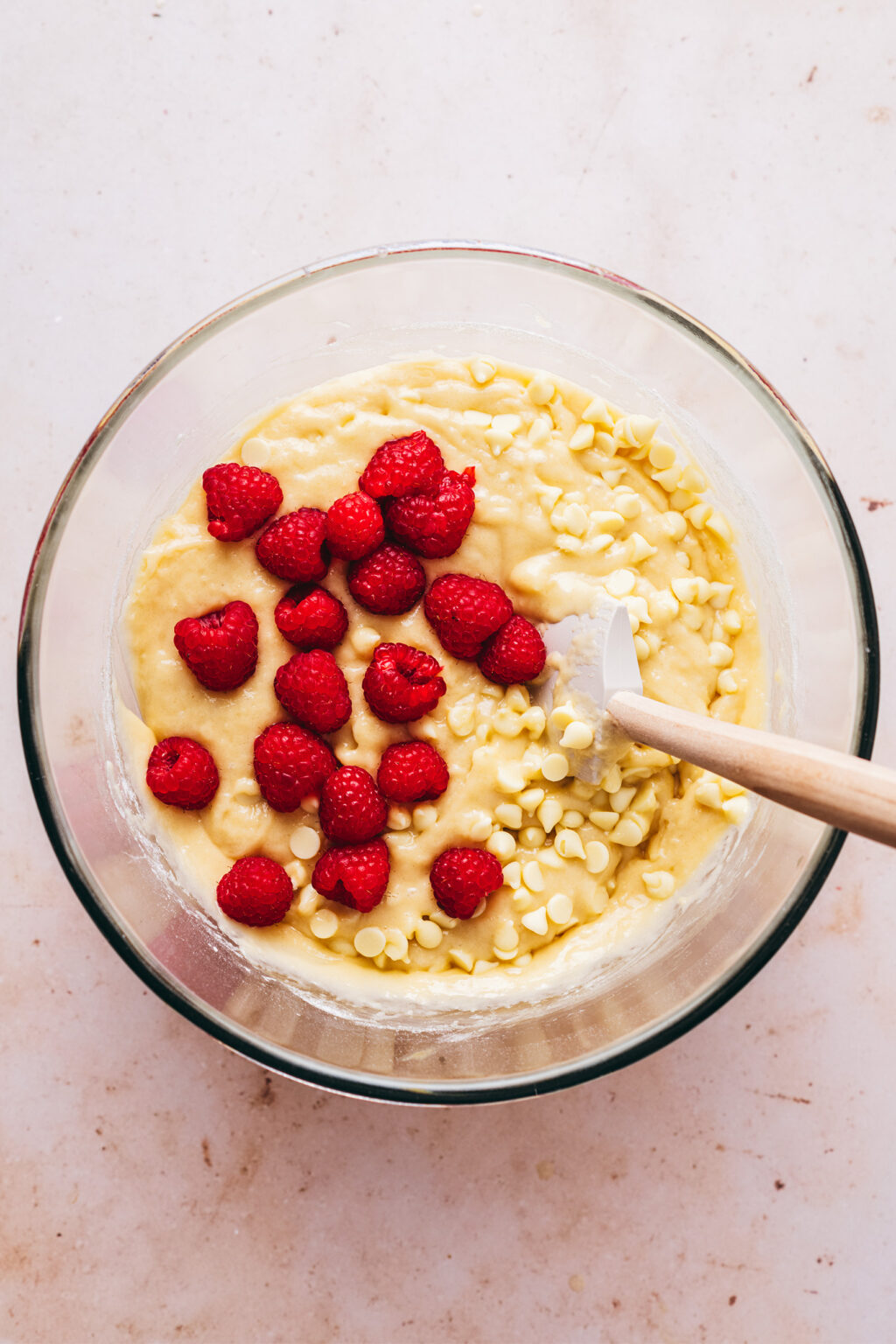Pâte à muffins framboise - Lilie Bakery